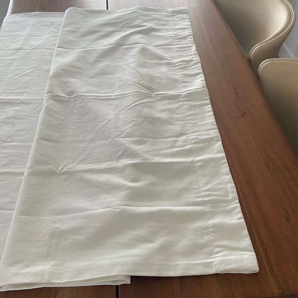 Pottery Barn Kids Blackout Curtain Panel, White, 44 in x 63 in - Picture 1 of 5